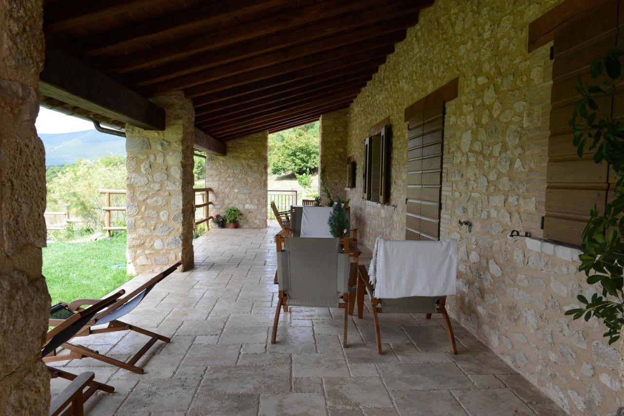 Villa Casale Dei Briganti Norcia Exterior foto